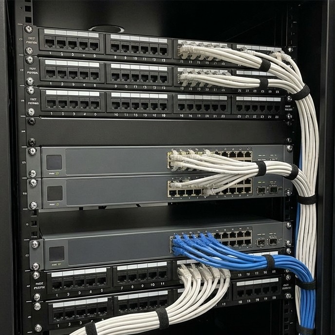 Cablaggio Dopo la sistemazione